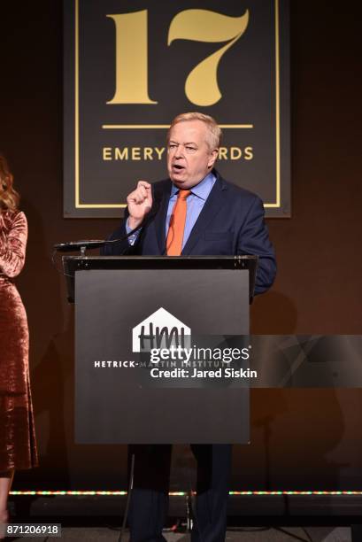 Charles O' Byrne attends Hetrick-Martin Institute's 2017 "Pride Is" Emery Awards at Cipriani Wall Street on November 6, 2017 in New York City.