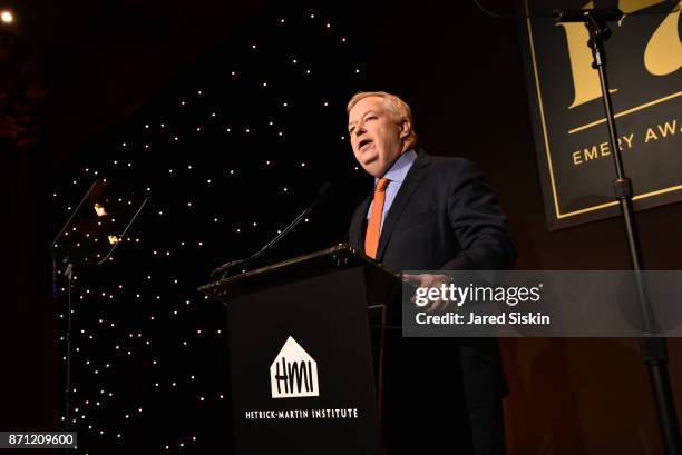 Charles O' Byrne attends Hetrick-Martin Institute's 2017 "Pride Is" Emery Awards at Cipriani Wall Street on November 6, 2017 in New York City.