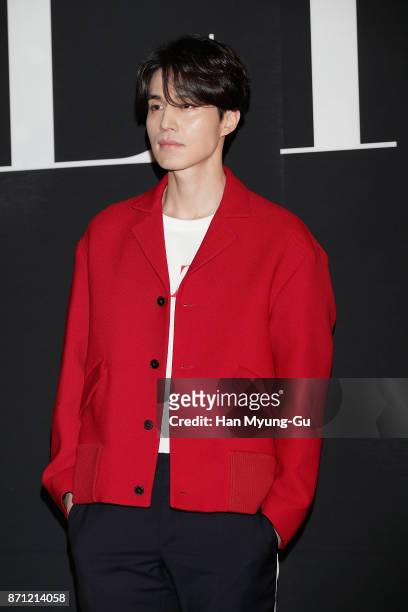 South Korean actor Lee Dong-Wook attends the "VALENTINO" The VLTN Pop-Up Store Opening on November 7, 2017 in Seoul, South Korea.