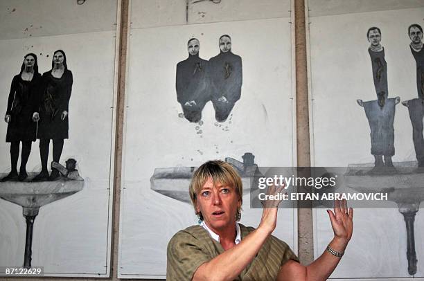 Nobel Peace Prize laureate Jody Williams attends the Nobel Prize Winners Initiative Forum "Women Redefining Democracy for Peace, Justice, and...