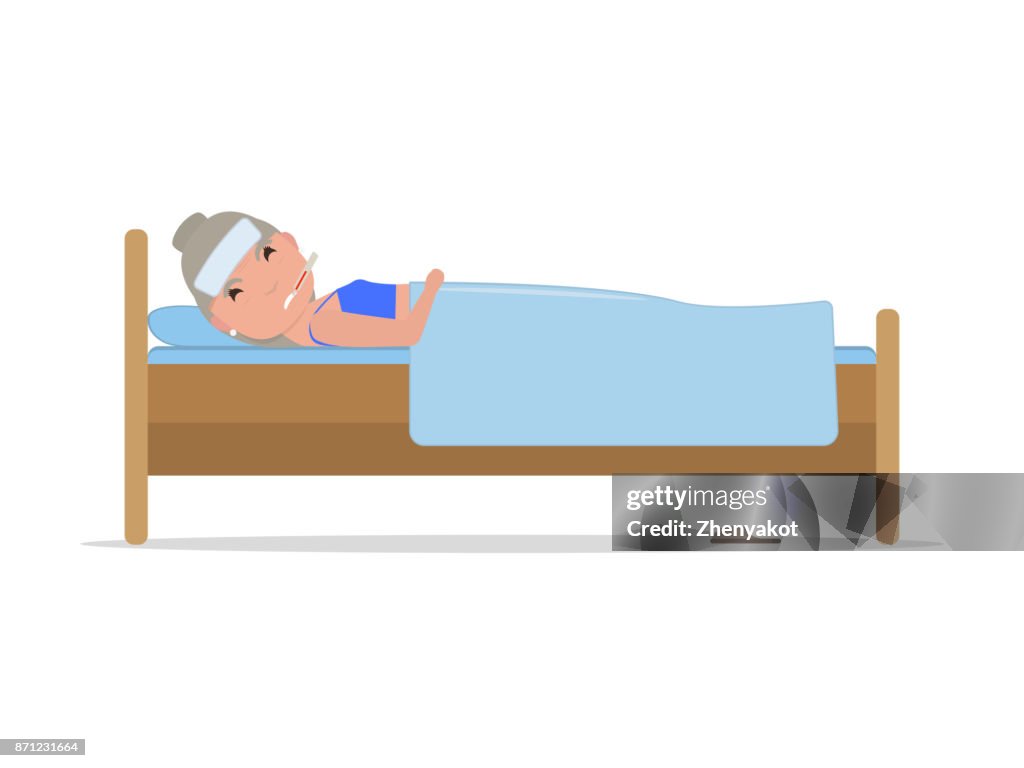 Vector De Dibujos Animados Mujer Enfermo En Cama Con Gripe Ilustración de stock - Getty Images Vector De Dibujos Animados Mujer Enfermo En Cama Con Gripe Ilustración de stock - Getty Images
