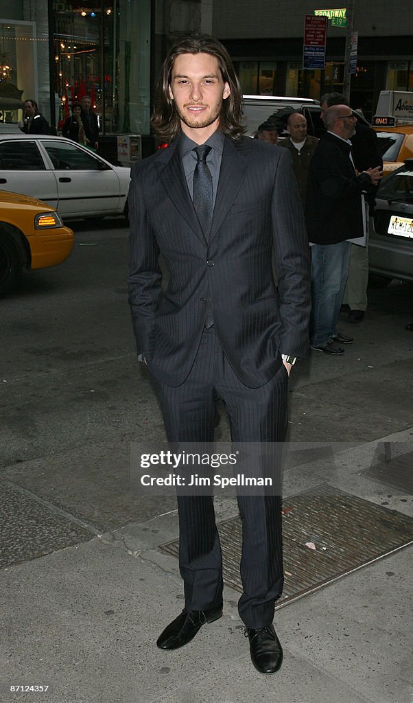 The Cinema Society Hosts A Screening Of "Easy Virtue" - Outside Arrivals