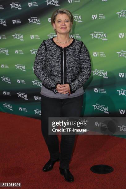 Andrea Spatzek attends the anniversary celebration of the musical 'Tarzan at Stage Metronom Theater on November 5, 2017 in Oberhausen, Germany.