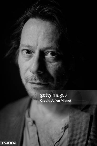 Actor Mathieu Amalric is photographed for UGC Magazine on June, 2015 in Paris, France.