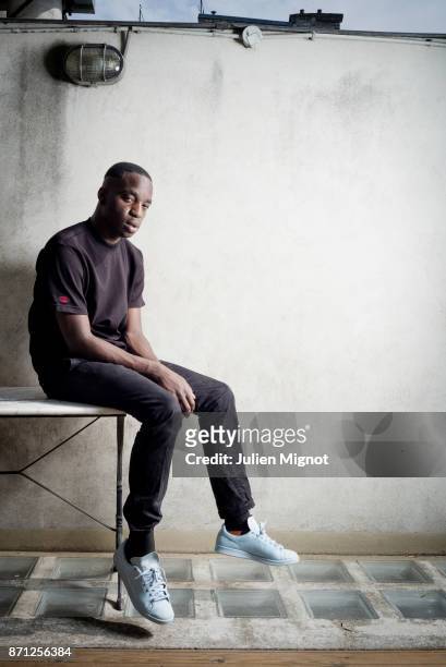 Musician Petite Noir is photographed for Grazia Magazine on July, 2015 in Deauville, France.