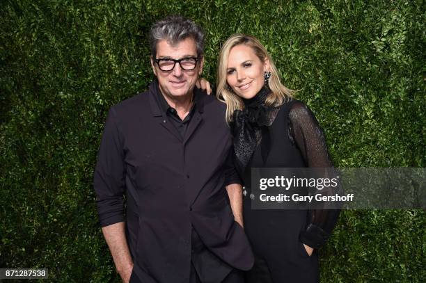 Of Theory, Inc., Andrew Rosen and designer Rachel Zoe attend the 14th Annual CFDA/Vogue Fashion Fund Awards at Weylin B. Seymour's on November 6,...