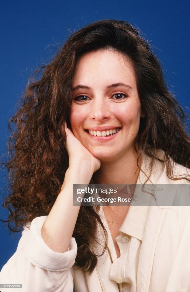 Actress Madeleine Stowe, star of the film "Stakeout," poses during a... News Photo - Getty Images Actress Madeleine Stowe, star of the film "Stakeout," poses during a... News Photo - Getty Images