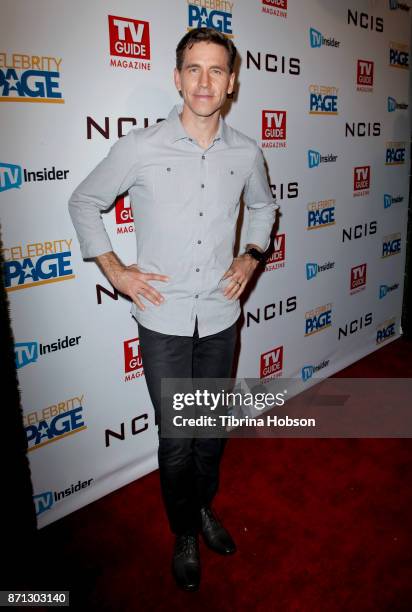 Brian Dietzen attends TV Guide Magazine's and CBS's celebration of Mark Harmon and 15 seasons of NCIS at Sportsmen's Lodge Event Center on November...