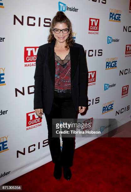 Laura San Giacomo attends TV Guide Magazine's and CBS's celebration of Mark Harmon and 15 seasons of NCIS at Sportsmen's Lodge Event Center on...