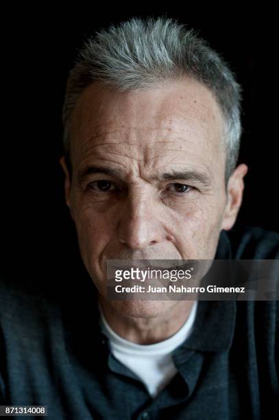 Spanish singer David Summers poses during a portrait session on November 7, 2017 in Madrid, Spain.