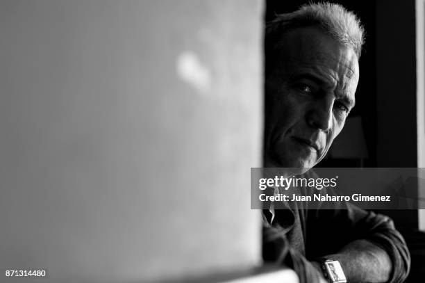 Spanish singer David Summers poses during a portrait session on November 7, 2017 in Madrid, Spain.