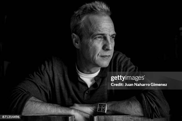 Spanish singer David Summers poses during a portrait session on November 7, 2017 in Madrid, Spain.