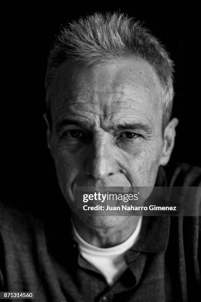 Spanish singer David Summers poses during a portrait session on November 7, 2017 in Madrid, Spain.