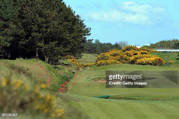 General view of the course at the Glenmuir PGA Professional Championship - Regional Qualifier on May 12, 2009 in Gailes, Scotland.