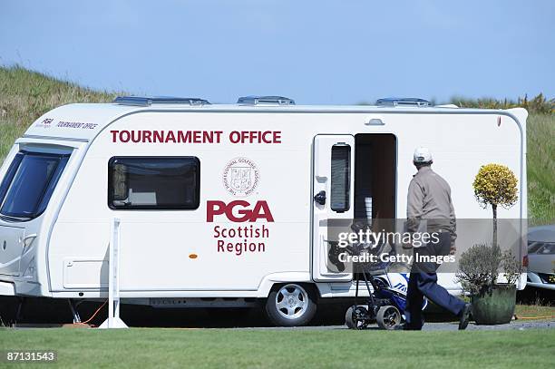 General view of the course at the Glenmuir PGA Professional Championship - Regional Qualifier on May 12, 2009 in Gailes, Scotland.