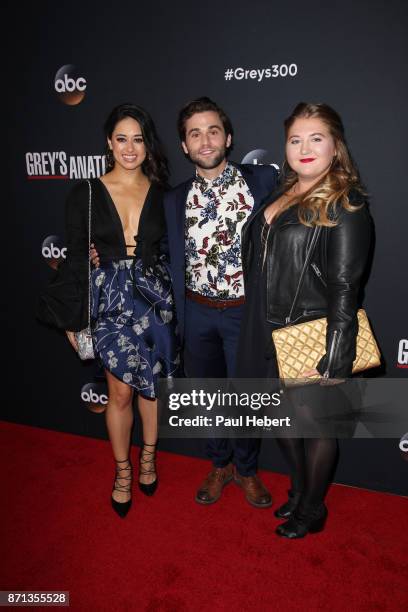 The Cast and Executive Producers of Walt Disney Television via Getty Images's "Grey's Anatomy" celebrate the 300th episode at Tao Los Angeles on...