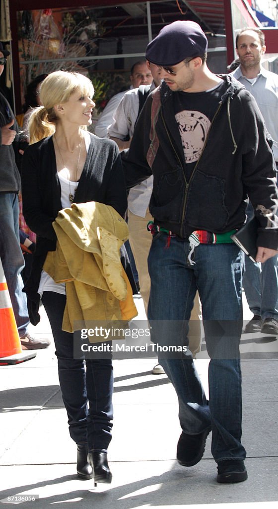 Celebrity Sightings in New York - May 12, 2009