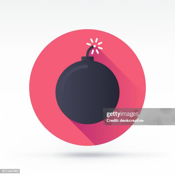 fuse bomb icon - dynamite stock illustrations