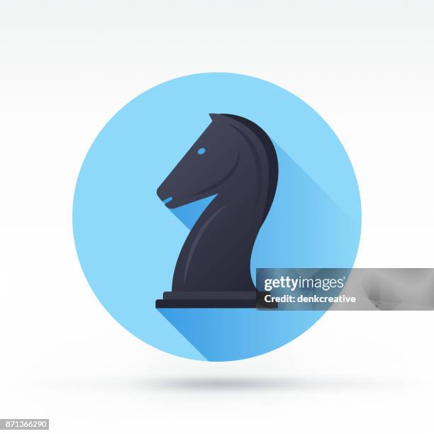 chess knight - queen-chess-piece-clip-art stock illustrations