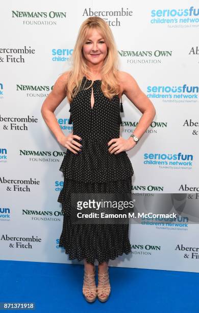 Sarah Hadland attends the SeriousFun London Gala at The Roundhouse on November 7, 2017 in London, England.