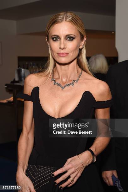 Laura Bailey attends a dinner hosted by Jonathan Newhouse and Albert Read for Edward Enninful to celebrate the December issue of British Vogue at the...