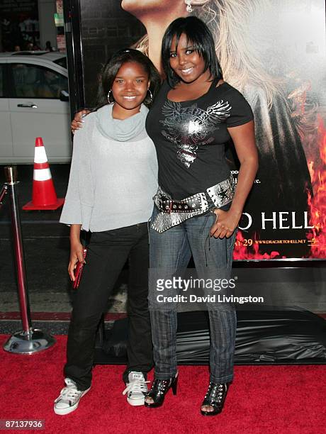 Actress Shar Jackson and daughter Cassie Jackson attend the premiere of Universal Pictures' "Drag Me To Hell" at Grauman's Chinese Theatre on May 12,...