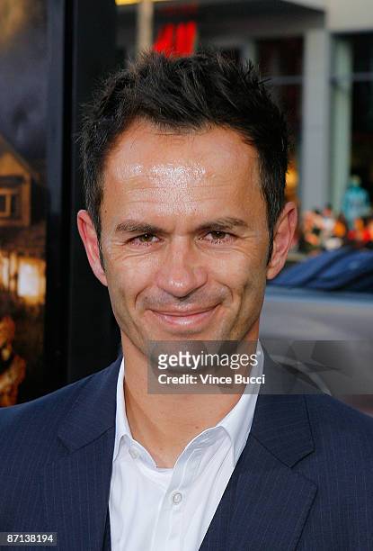 Actor Greg Ellis attends the premiere of the film "Drag Me To Hell" on May 12, 2009 at the Mann's Chinese Theatre in Hollywood, California.