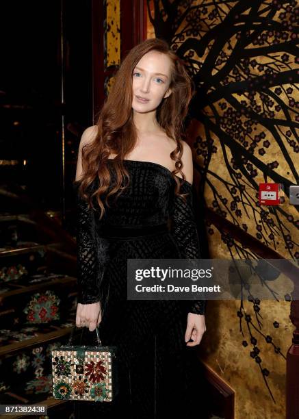 Olivia Grant attends the Richard James 25th Anniversary event hosted by Richard James, Charles S Cohen and Sean Dixon at Loulou's on November 7, 2017...