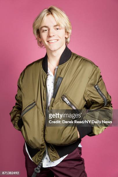 Actor Ross Lynch photographed for NY Daily News on April 21 in New York City.