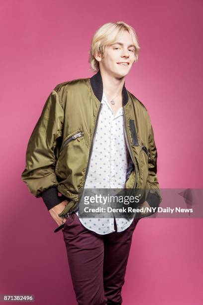 Actor Ross Lynch photographed for NY Daily News on April 21 in New York City.
