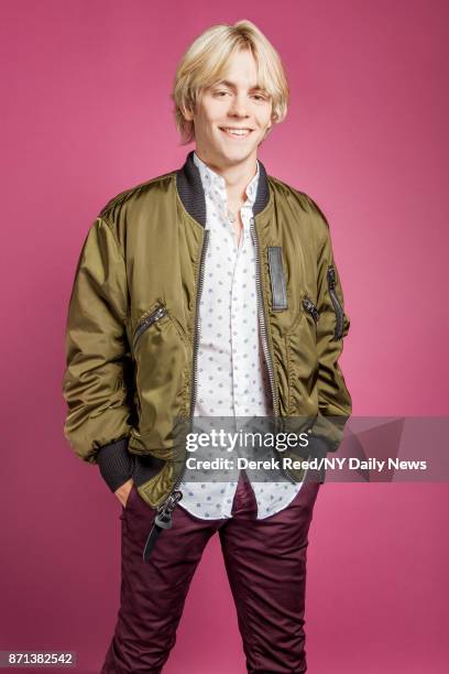 Actor Ross Lynch photographed for NY Daily News on April 21 in New York City.