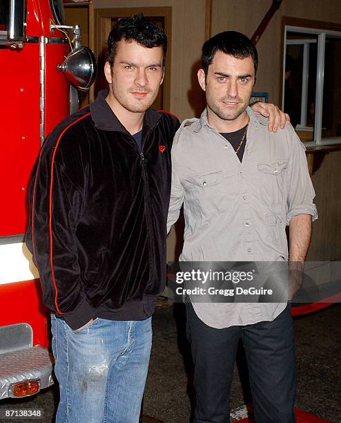 Balthazar Getty and Scott Thomas