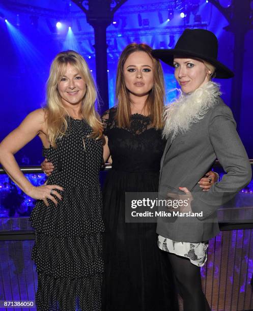 Sarah Hadland, Emily Atack and Jakki Healy attend the SeriousFun London Gala 2017 at The Roundhouse on November 7, 2017 in London, England.