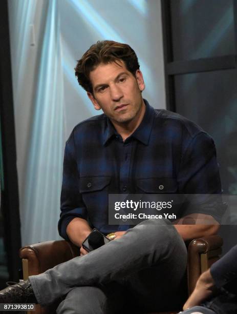 Jon Bernthal attends Build series to discuss "Sweet Virginia" at Build Studio on November 7, 2017 in New York City.