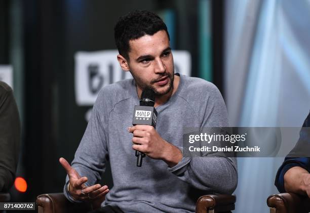 Christopher Abbott attends the Build Series to discuss the new film 'Sweet Virginia' at Build Studio on November 7, 2017 in New York City.