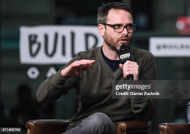 Jamie M. Dagg attends the Build Series to discuss the new film 'Sweet Virginia' at Build Studio on November 7, 2017 in New York City.