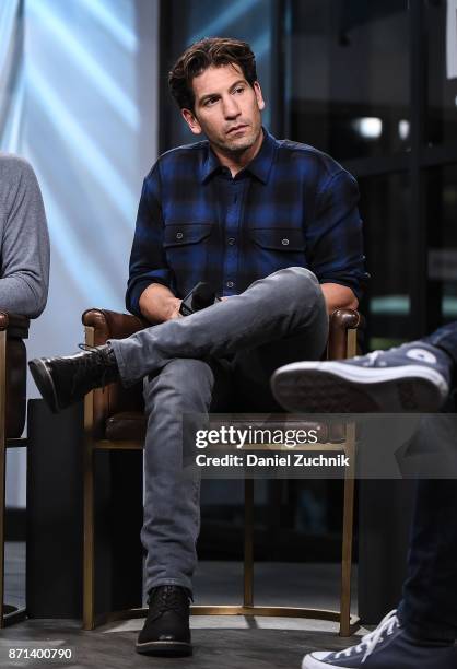 Jon Bernthal attends the Build Series to discuss the new film 'Sweet Virginia' at Build Studio on November 7, 2017 in New York City.