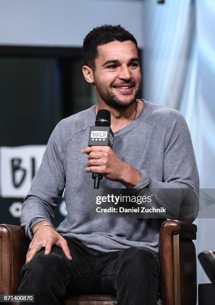 Christopher Abbott attends the Build Series to discuss the new film 'Sweet Virginia' at Build Studio on November 7, 2017 in New York City.