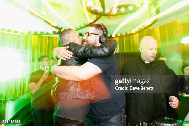 Horsemeat Disco DJ's at the official launch of The Perception at The W Hotel on November 7, 2017 in London, England.