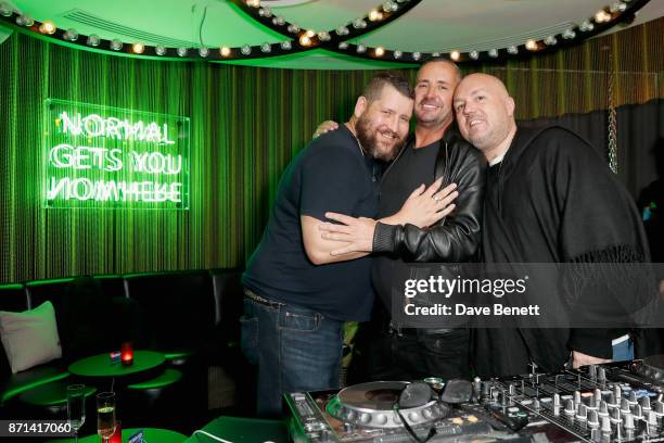 Horsemeat Disco DJ's at the official launch of The Perception at The W Hotel on November 7, 2017 in London, England.