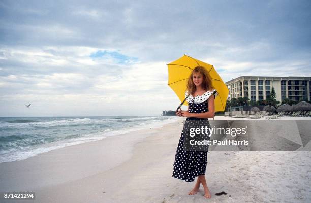 Monica Seles 16 before winning the 1990 French Open on April 30 she was the victim of an on-court attack, when a man stabbed her in the back with a...