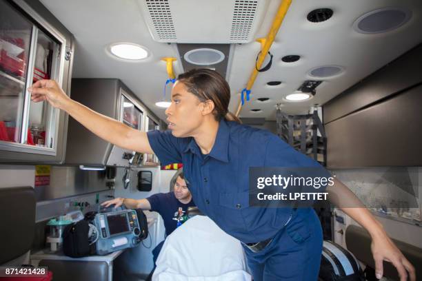 Paramedic Using Technology 36,862 Paramedic Using Device Stock Photos, High-Res Pictures, and ...