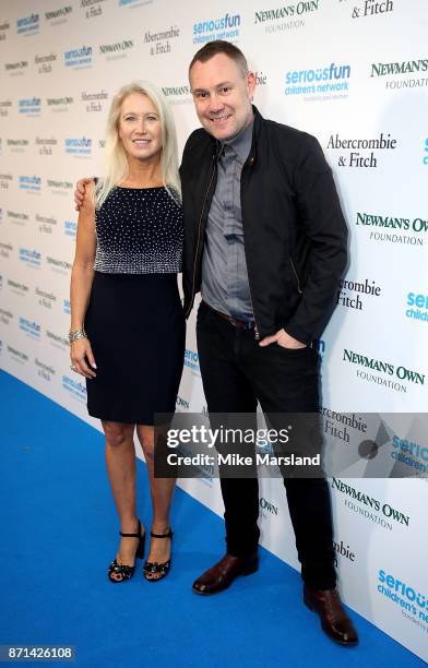 Clea Newman and David Gray attend the SeriousFun London Gala 2017 at The Roundhouse on November 7, 2017 in London, England.