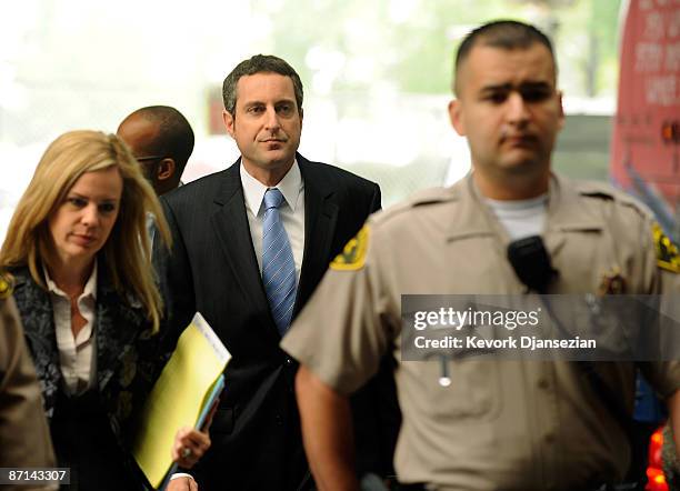 Howard K. Stern, Anna Nicole Smith's longtime confidant, arrives for his arraignment at Los Angeles Criminal Courts on May 13, 2009 in Los Angeles,...