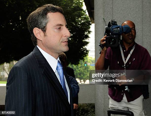 Howard K. Stern, Anna Nicole Smith's longtime confidant, arrives for his arraignment at Los Angeles Criminal Courts on May 13, 2009 in Los Angeles,...