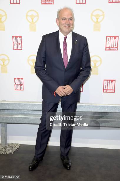 Juergen Stackmann attends the 'Das Goldene Lenkrad' Award at Axel Springer Haus on November 7, 2017 in Berlin, Germany.