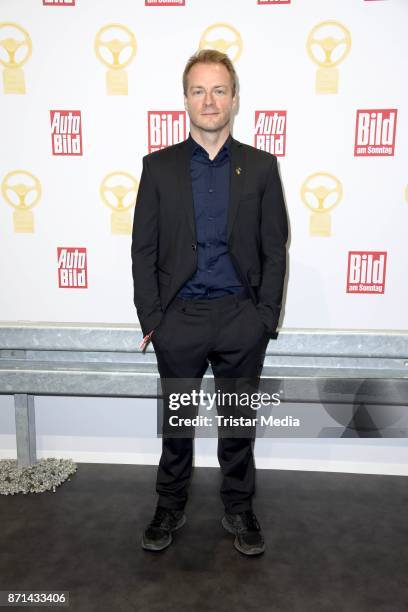 Hinnerk Schoenemann attends the 'Das Goldene Lenkrad' Award at Axel Springer Haus on November 7, 2017 in Berlin, Germany.