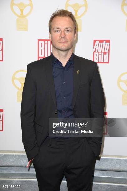 Hinnerk Schoenemann attends the 'Das Goldene Lenkrad' Award at Axel Springer Haus on November 7, 2017 in Berlin, Germany.