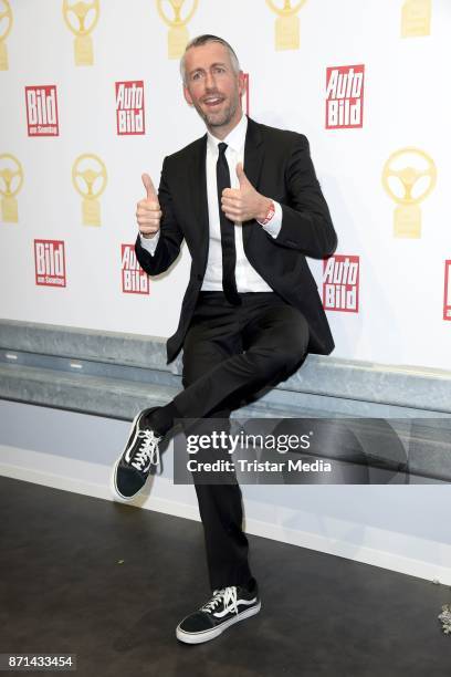 Sebastian Pufpaff attends the 'Das Goldene Lenkrad' Award at Axel Springer Haus on November 7, 2017 in Berlin, Germany.