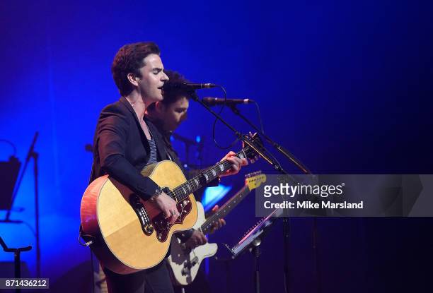 Kelly Jones and Adam Zindani of Stereophonics perform on stage at the SeriousFun London Gala 2017 at The Roundhouse on November 7, 2017 in London,...